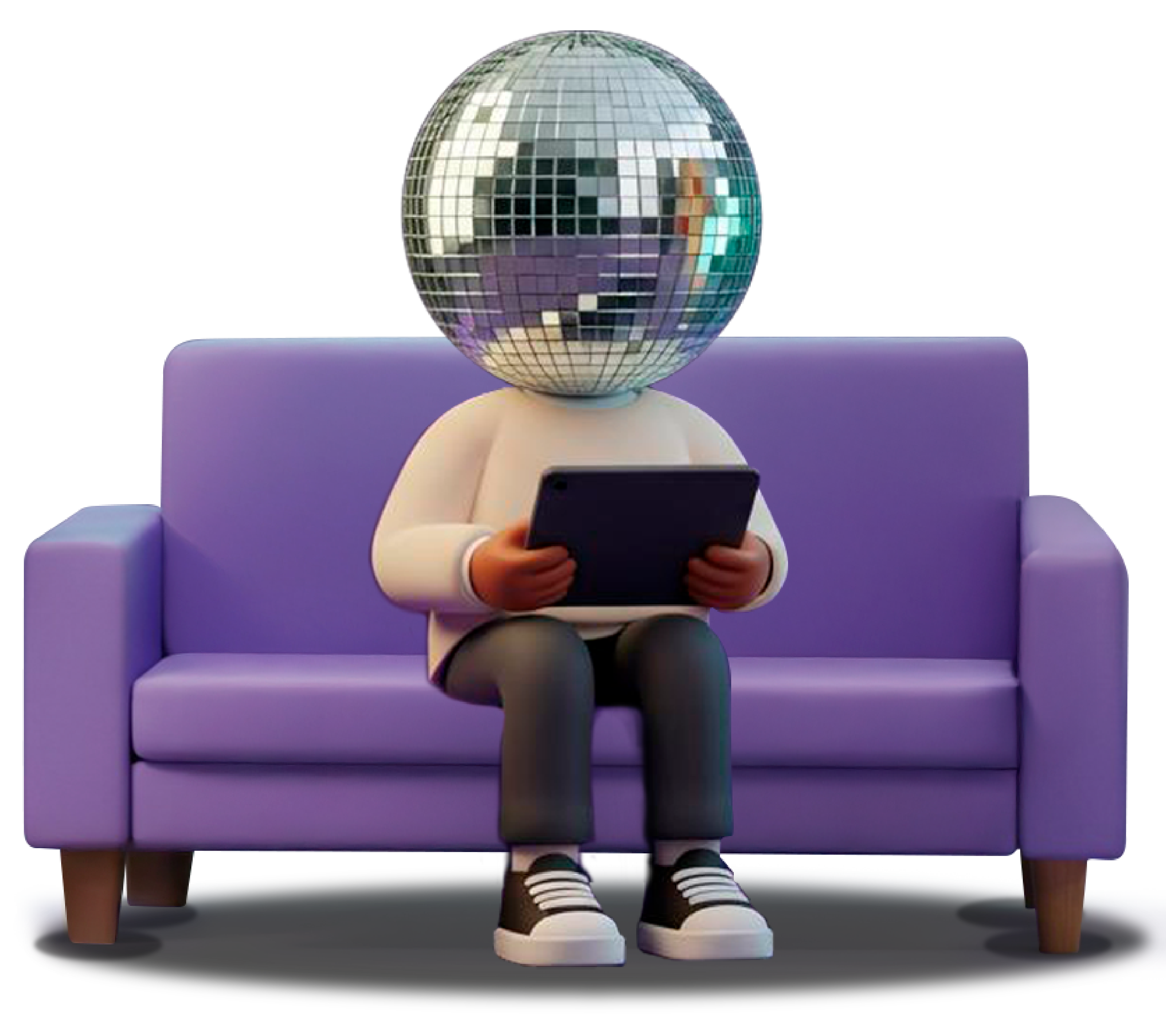 Disco, personaje principal de Colab studio